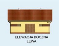 Elewacja projektu BGS11 budynek gospodarczy - 3