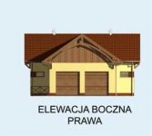 Elewacja projektu BGS14 Budynek gospodarczy - 4