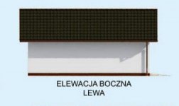 Elewacja projektu G8 szkielet drewniany - 3