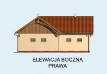 Elewacja projektu BGS16 Budynek gospodarczy - 4