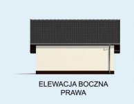 Elewacja projektu G58 szkielet drewniany - 4