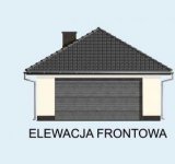 Elewacja projektu G60 szkielet drewniany - 1