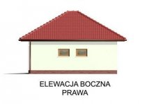 Elewacja projektu G32 szkielet drewniany - 4