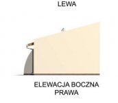 Elewacja projektu G40 szkielet drewniany - 4