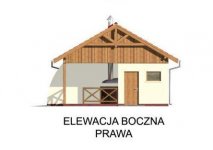 Elewacja projektu G41 szkielet drewniany - 4