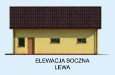 Elewacja projektu G200 szkielet drewniany - 3