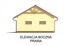 Elewacja projektu G30 szkielet drewniany - 4