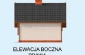 Projekt domu letniskowego BAHIA szkielet drewniany, dom letniskowy - elewacja 4