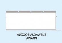 Elewacja projektu G1a2 szkielet drewniany, garaż dwustanowiskowy z pomieszczeniem gospodarczym - 4 - wersja lustrzana