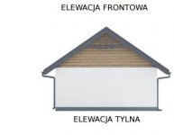 Elewacja projektu G330A - 2