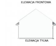 Elewacja projektu G330G - 2