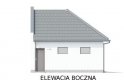 Projekt budynku gospodarczego G330G - elewacja 3