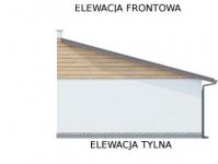 Elewacja projektu G330H - 2