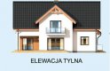 Projekt domu z poddaszem LIZBONA - elewacja 4