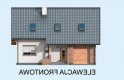 Projekt domu jednorodzinnego LAMIA 4 - elewacja 1