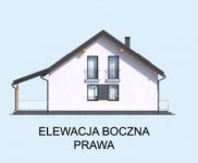 Elewacja projektu NICEA szkielet drewniany - 3