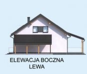 Elewacja projektu NICEA 2 szkielet drewniany - 2