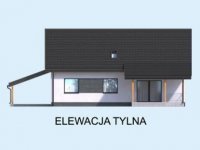 Elewacja projektu NICEA 2 szkielet drewniany - 3