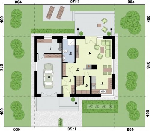 RZUT PRZYZIEMIA TRYPOLIS 2 - wersja lustrzana