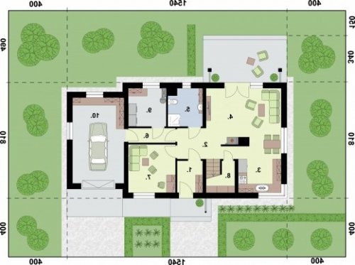 RZUT PRZYZIEMIA TRYPOLIS 3 - wersja lustrzana