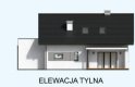Projekt domu z poddaszem TRYPOLIS 4 - elewacja 2