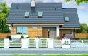 Projekt domu jednorodzinnego LISANDRA XS  - wizualizacja 4