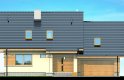 Projekt domu jednorodzinnego LISANDRA 2M - elewacja 3