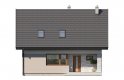 Projekt domu jednorodzinnego ALTO - elewacja 1