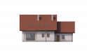 Projekt domu jednorodzinnego Wergiliusz 2 PS - elewacja 3