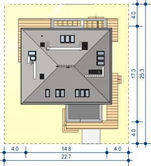 Usytuowanie budynku Domidea 2 dNN