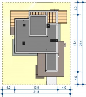 Usytuowanie budynku Domidea 4N