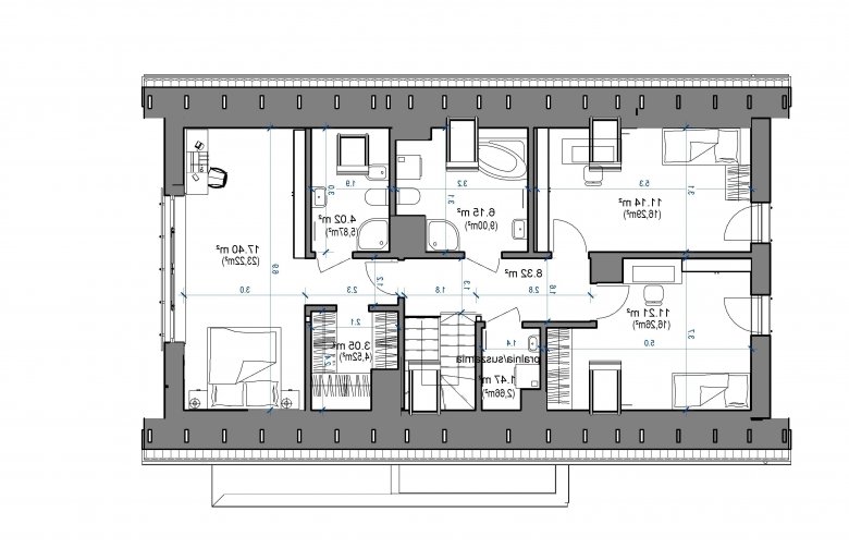 Projekt domu wielorodzinnego Domidea 60 dG - 