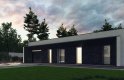 Projekt domu parterowego Zx 160 - wizualizacja 2