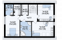 Projekt domu z poddaszem Z353 - 