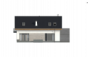 Projekt domu jednorodzinnego Z370 - elewacja 4