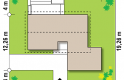 Projekt domu jednorodzinnego Z370 - usytuowanie