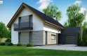 Projekt domu jednorodzinnego Z370 - wizualizacja 1