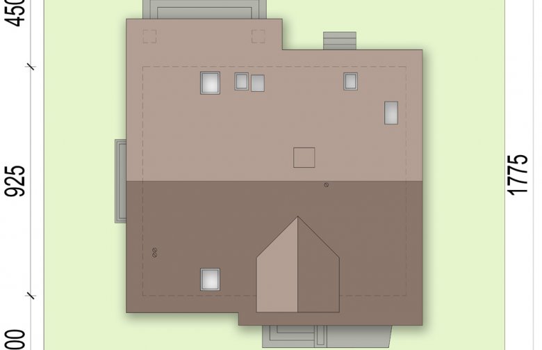 Projekt domu jednorodzinnego Bakalia 4 - Usytuowanie