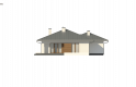 Projekt domu jednorodzinnego Z367 - elewacja 2