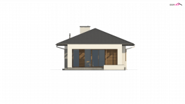 Elewacja projektu Z355 - 4 - wersja lustrzana