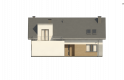 Projekt domu jednorodzinnego Z358 - elewacja 1