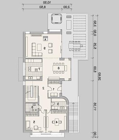 PARTER LK&1245 - wersja lustrzana