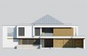 Projekt domu piętrowego LK&1231 - elewacja 1