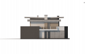 Projekt domu piętrowego Zx107 - elewacja 2