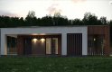 Projekt domu z bala Zx76 D - wizualizacja 1