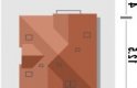 Projekt domu nowoczesnego POEMA 3 - usytuowanie - wersja lustrzana
