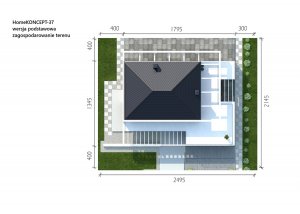 Usytuowanie budynku HomeKONCEPT 37