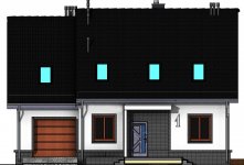 Elewacja projektu Domidea 52 w3 - 1