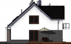 Elewacja projektu Domidea 52 w3 - 2