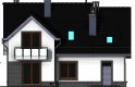 Projekt domu wolnostojącego Domidea 52 w3 - elewacja 3